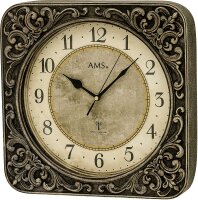 reloj de pared vintage clásico de resina - AMS...