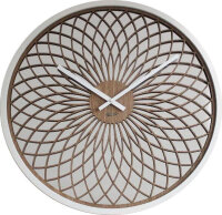 reloj de pared moderno, blanco - Hermle Modelo: 30100-002100
