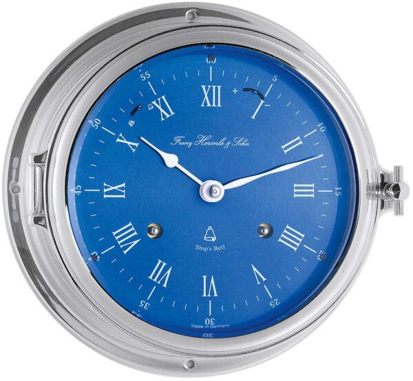 reloj de barco latón cromado - Hermle Modelo: 35067-000132