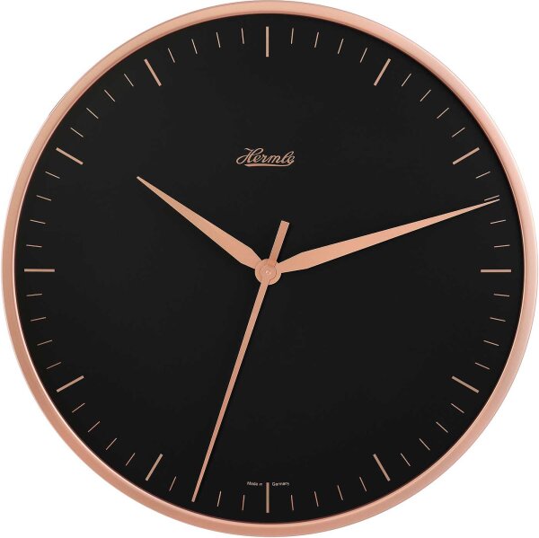 reloj de pared moderno con mecanismo de cuarzo - Hermle Modelo: 30918-V52100