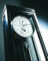 negro lacado reloj mensual - Hermle Modelo: 70875-740761