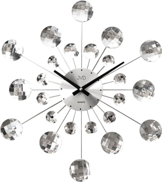 reloj de pared esfera plateada - JVD Modelo: HT464.1