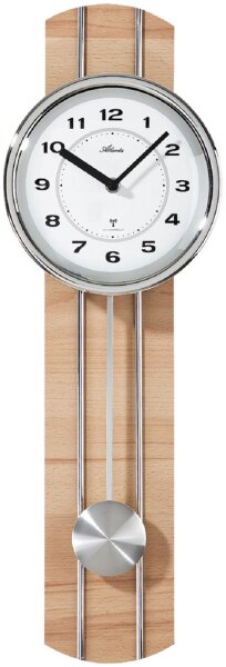 reloj de péndulo con mecanismo radiocontrolado - Atlanta Modelo: 5104/30
