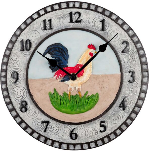 reloj de cocina con motivo de gallo - Atlanta Modelo: 6110