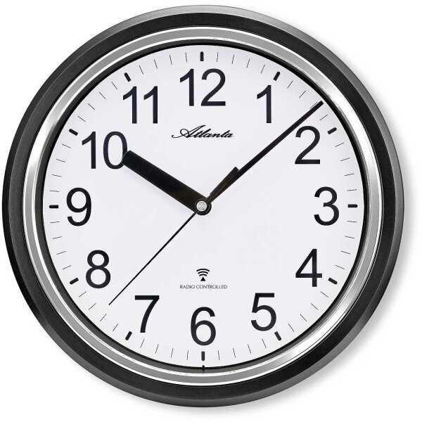 moderno reloj de pared diámetro: 28 cm - Atlanta Modelo: 4522/7