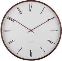 moderno reloj de pared blanco - Karlsson Modelo: KA6014WH