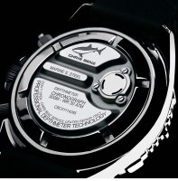 Reloj de hombre de buceo - Serie: Depthmeter Chronograph 300M - Chris Benz Modelo: CB-C300-O-MB
