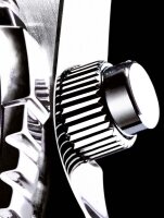 Reloj de hombre de buceo - Serie: Depthmeter Chronograph 300M - Chris Benz Modelo: CB-C300-W-KBW