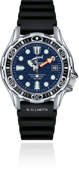 Reloj de hombre de buceo - Serie: Chris Benz Deep 500M Automatic - Chris Benz Modelo: CB-500A-B-KBS