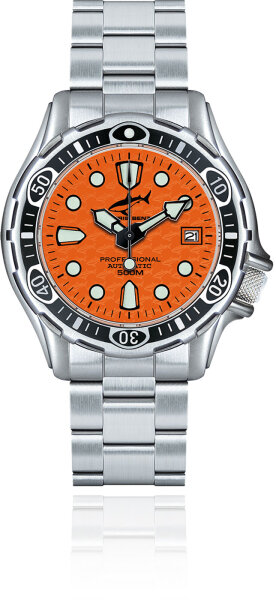 Reloj de hombre de buceo - Serie: Chris Benz Deep 500M Automatic - Chris Benz Modelo: CB-500A-O-MB