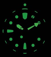 Reloj de hombre de buceo - Serie: Chris Benz Deep 500M Automatic - Chris Benz Modelo: CB-500A-O-MB