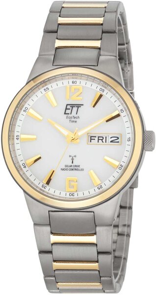 Reloj de hombre con sistema solar y radiocontrolado - Eco Tech Time Modelo: EGT-11322-11M
