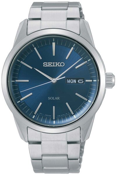 Reloj de hombre solar con fecha y día - Seiko Modelo: SNE525P1