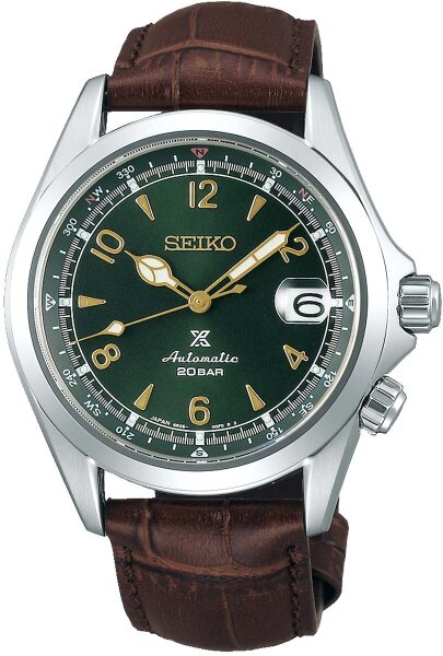 Reloj de hombre con caja de acero inoxidable plateado - Seiko Modelo: SPB121J1