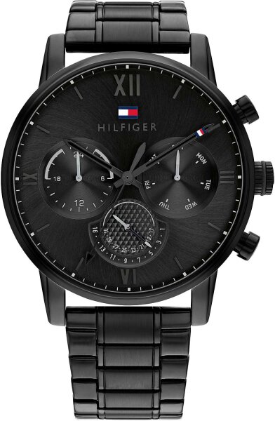 Reloj de hombre con brazalete negro - Tommy Hilfiger Modelo: 1791879