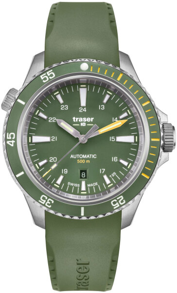 Reloj de hombre P67 Diver Automatic verde Serie: Diver Collection - Traser Modelo: 110327