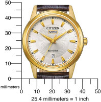 Reloj de hombre con Eco-Drive Serie: Classic Elegant - Citizen Modelo: AW0102-13AE