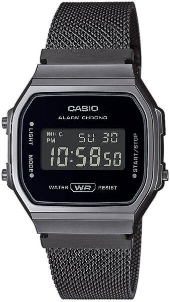 Reloj de hombre con calendario y alarma diaria - Casio Modelo: A168WEMB-1BEF