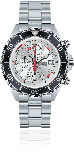 Reloj de hombre Serie: Depthmeter - Chris Benz Modelo: CB-C300X-SI-MB