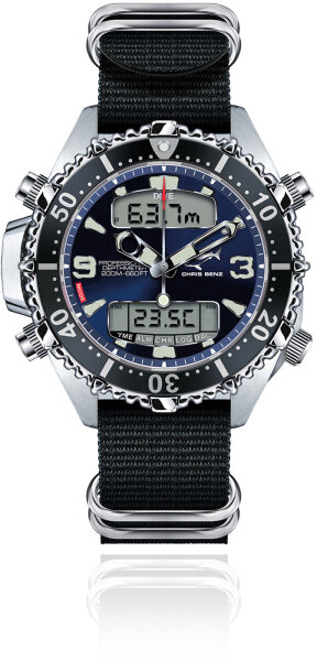Reloj de hombre Serie: Depthmeter - Chris Benz Modelo: CB-D200X-D-NBS