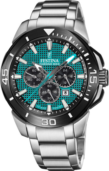 Reloj de hombre cronógrafo de acero inoxidable - Festina Modelo: 20641_3