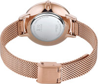 Reloj de mujer con caja de acero inoxidable y pulsera...