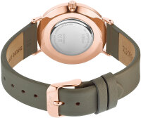 Reloj de mujer con caja de acero inoxidable y correa de...