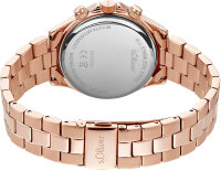 Reloj de mujer de acero inoxidable con cronógrafo...