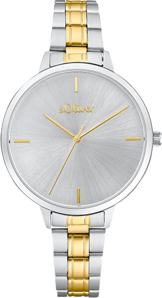 Reloj de mujer de acero inoxidable bicolor - s.Oliver Modelo: 2033513