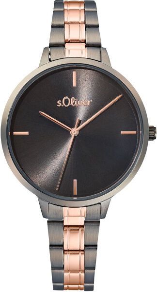 Reloj de mujer de acero inoxidable bicolor - s.Oliver Modelo: 2033514