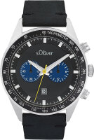 Reloj de hombre cronógrafo con agujas luminosas -...