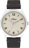 Reloj de hombre con correa de cuero - s.Oliver Modelo:...
