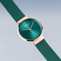 Reloj de mujer con esfera Sunray y pulsera milanesa - Bering Modelo: 14531-869