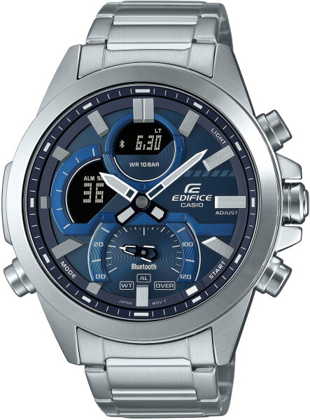 Reloj de hombre con calendario y función de cronómetro - Casio Modelo: ECB-30D-2AEF