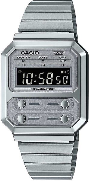 Reloj de hombre con calendario y función de cronómetro - Casio Modelo: A100WE-7BEF