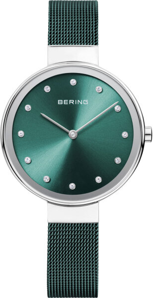 Reloj de mujer con cristal de zafiro y pulsera milanesa - Bering Modelo: 12034-808