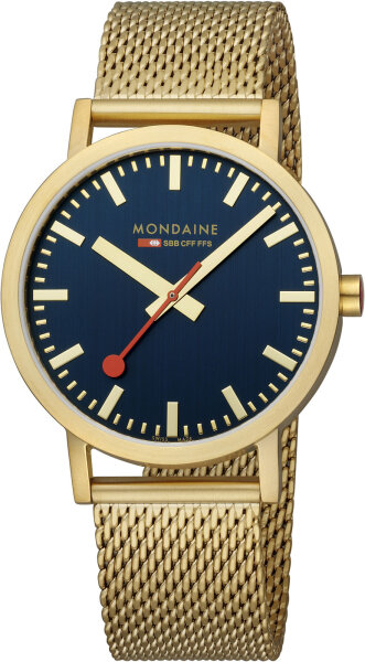 Reloj de hombre con pulsera milanesa - Mondaine Modelo: A660.30360.40SBM
