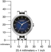 Reloj de mujer con cristal de zafiro y esfera Sunray CB5004-59W - Citizen Modelo: EM0990-81L