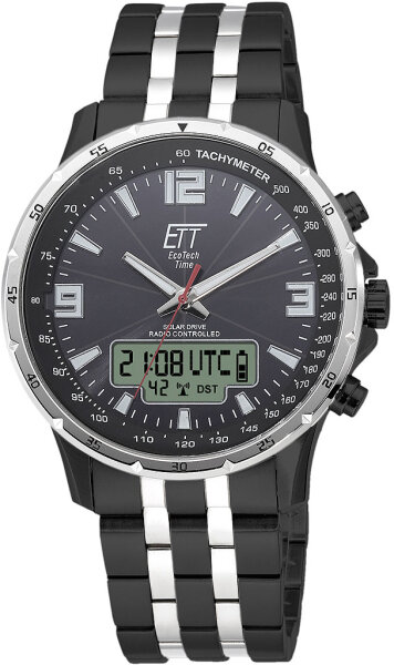 Reloj radiocontrolado solar - Master Time Modelo: MTLA-10788-75M