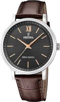 Reloj de hombre con correa de cuero - Festina Modelo:...