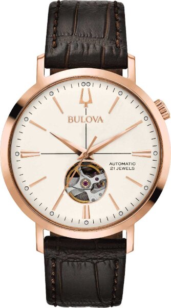 Reloj de hombre clásico automático - Bulova Modelo: 97A136