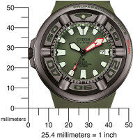 Reloj de buceo con mezcla de gases / reloj de buceo profesional - Citizen Modelo: BJ8057-17X