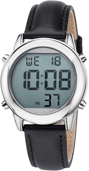 Reloj de hombre parlante radiocontrolado - reloj para invidentes - Master Time Modelo: MTGA-10811-85L