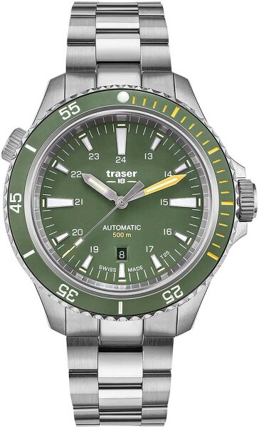Reloj de hombre P67 Diver Automatic Green Serie: Diver Collection - Traser Modelo: 110328