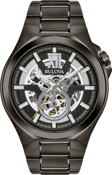Reloj de hombre esqueleto automático Maquina - Bulova Modelo: 98A179
