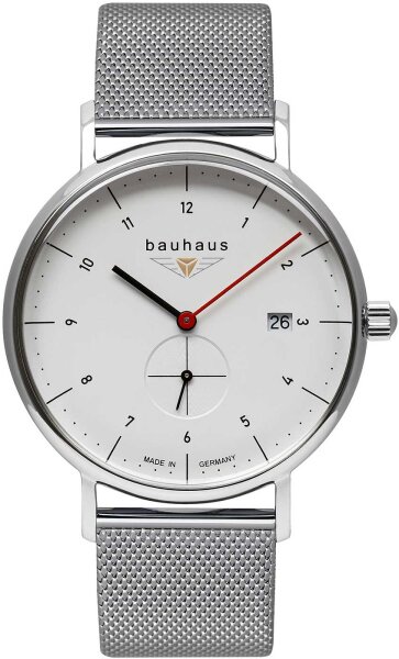 Reloj de hombre con movimiento de cuarzo suizo, segundero pequeño, Bauhaus Classic - Bauhaus Modelo: 2130-1