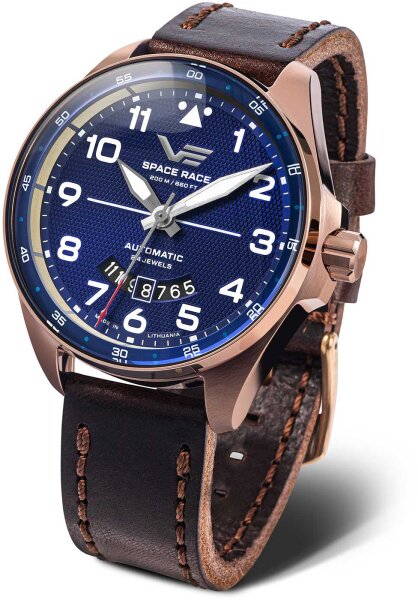 Space Race Reloj de hombre, automático con carga manual EDICIÓN LIMITADA - Vostok Europe Modelo: YN55-325B746