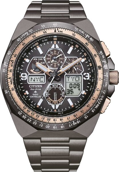 Reloj de pulsera con energía solar para hombre – EDICIÓN LIMITADA – Citizen Modelo: JY8146-54E