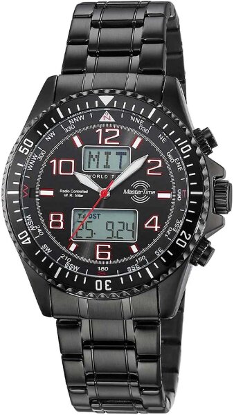 Reloj de pulsera para hombre radiocontrolado – Master Time Modelo: MTGA-10921-22M