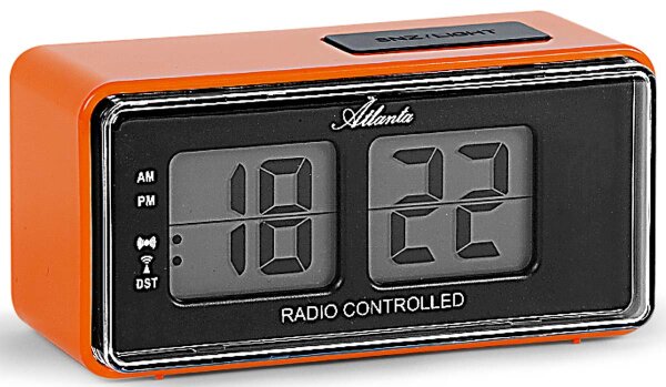 Reloj despertador radiocontrolado – Atlanta Modelo: 1881/12